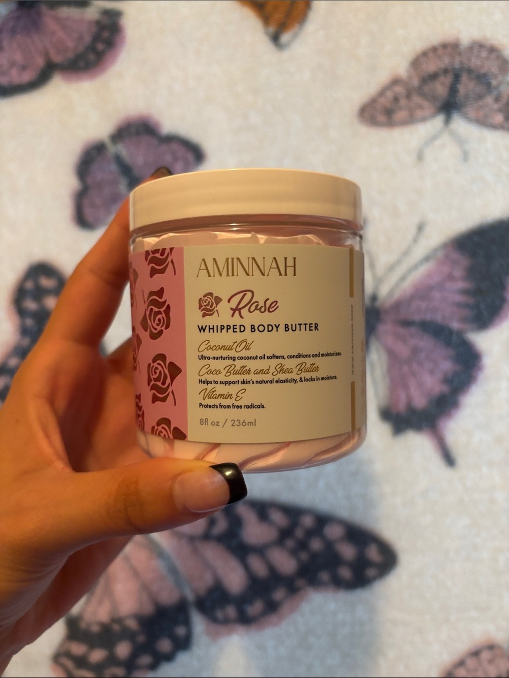Aminnah Rose Whipped Body Butter